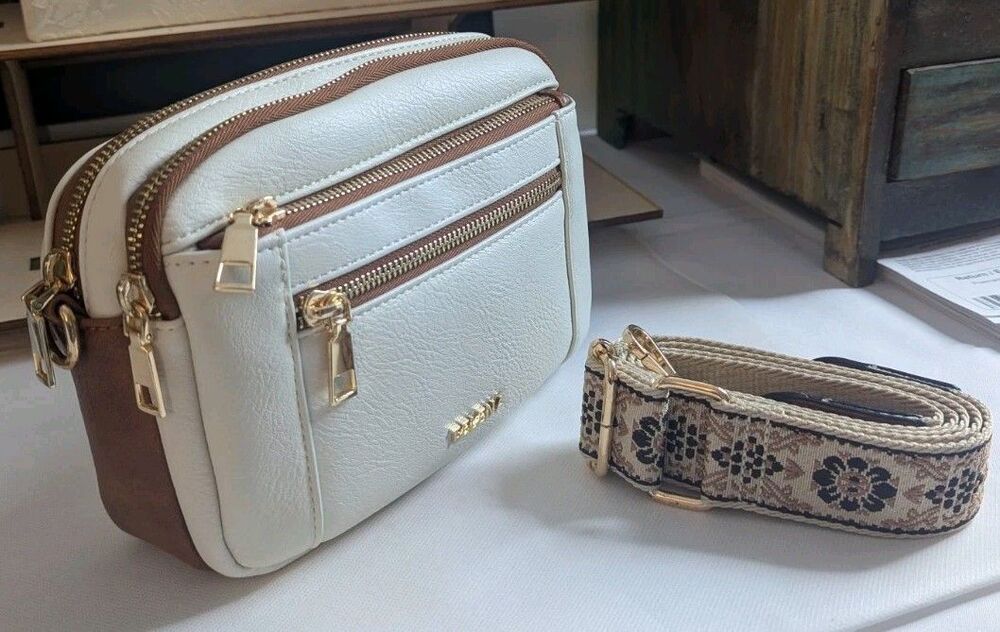 Telena Crossbody Bag - White - Picture 2 of 8